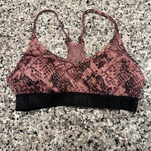 PINK Victoria's Secret Animal Print Sports Bra